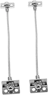 ASAKKURA Baby Proofing Kit 2 Sets of Furniture Wall Anchors Secure Straps for Bookshelf Cabinet Dresser Strong Easy to Install
