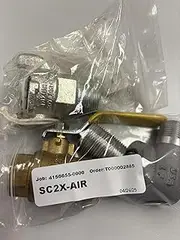 Con Forms 2" - 2.5" ID Shotcrete Nozzle Air Kit, Includes Ball Valve, Connector, Elbow, Nipple, Fits SHC20D and SHC25D Shotcrete Nozzle