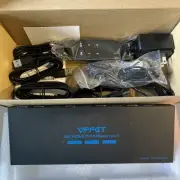8K@60HZ HDMI KVM Switch 4 Computers 1 Monitor USB3.0 4K120Hz 4 Port KVM Switc...