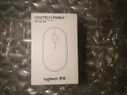 MOUSE USB OPTICAL Logitech Pebble ROSE/PINK LOGITECH New 910- 005575 QUIET