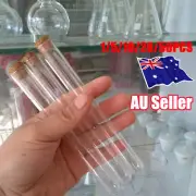 1-50x Plastic Test Tubes With Cork Stopper 20ML Volume Party Wedding Candy JarLQ