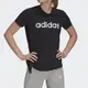 Adidas W D2m Lin T [GV5170] 女 T恤 舞蹈 運動 休閒 透氣 涼爽 綁帶下擺 亞洲尺寸 黑