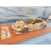 在飛比找蝦皮購物優惠-村上隆porsche GT-Spirit 1:18 LBWK