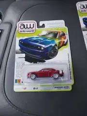 Auto World 1B Ultra Red Chase 2023 Dodge Challenger Hellcat Redeye Color Wrap