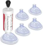 4pcs Effective Airway Assist Device Works for Removing Foreign Material, Portable Assist Kit for Child and Adults - GY Provided Travel & Home Kit