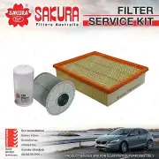 Oil Air Fuel Filter Service Kit for Holden Colorado RC Rodeo RA 3.0L Diesel 4Cyl (for: Isuzu)