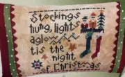 CHRISTMAS NIGHT Cross Stitch Pattern/Chart by Heart In Hand