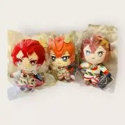 Disney Twisted Wonderland Riddle Roseheart Plush Set of 3 , Tags Included
