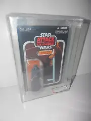 2011 AFA 8.5 Star Wars TVC The Vintage Collection Barriss Offee VC51 AOTC Jedi !