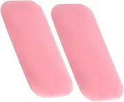 PLAFOPE 2pcs Eyelash Transplant Tools False Eyelash Holder Pads Lash Lift Silicone Pads Small Eyelash Grafting Tools Eyelash Extension Supplies Eyelash Curler Pad Pink Silica Gel