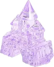 Vivid Plastic Castle Model for Engaging Pretend Play with Cute Design Mini Houses for Imaginative Adventures Childrens Creative Play