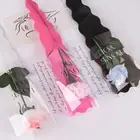 50pcs Mermaid Wavy Pattern Flower Bouquet Gift Cellophane Bag Wrapping Paper Bag