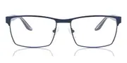 Full Rim Rectangle Matte Blue SmartBuy Collection Menning 881A Fashion Men Eyeglasses