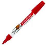 Thornton's Oil-Based Craft Art Paint Marker For Tire Tread Rubbers Medium Red
