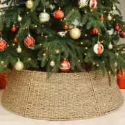 Rocinha 32 in Extra Large Rattan Christmas Tree Collar Basket - Rustic
