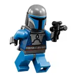 LEGO 樂高 7914 MANDALORIANS 曼達洛裝甲兵 附武器 含火箭背包 單人偶 全新, 星際大戰 9525