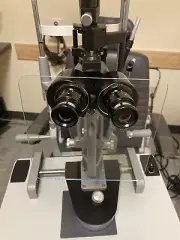 Slit Lamp Breath Shield Large Large thick acrylic 7 1/2x 7 1/2