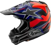 Arai VX-Pro4 Stars & Stripes Helmet Black Frost M 0110-8208