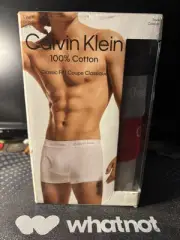 Calvin Klein Cotton Classics Men's Boxer Briefs multicolor Size Xxl, Pack of 5