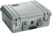 Pelican 1550 Silver Case with Foam