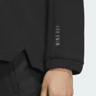 【adidas 愛迪達】外套 女款 運動連帽外套 W S.S BRUSH JKT 黑 IS0304