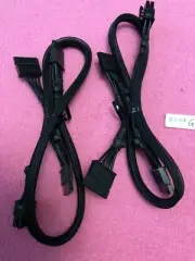 2 pcs eVGA SUPERNOVA 6 pin to 3x SATA POWER cable EVGA SuperNOVA G+ ,ORIGINAL
