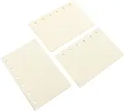 SHOWERORO Journal Notebook Replacement Core 3-Pack Loose Leaf Paper Planner Binder