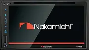 Nakamichi NA6605 Double Din in-Dash 6.8" WVGA Display CarPlay Android Auto Multimedia CD DVD USB MP3 Bluetooth Spotify Pandora Car Stereo Receiver