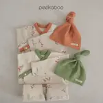 PEEKABOO 胡蘿蔔兔子新生兒套裝｜新生兒衣服 嬰兒帽子 嬰兒 寶寶 寶寶衣服 嬰兒衣服 韓國童裝