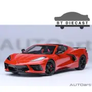 AUTOart CHEVROLET CORVETTE C8 STINGRAY Z51 1/18 TORCH RED 71282