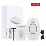 Professional Home Use IPL Hair Removal Device Portable Smooth Painless Laser Ipl Hair Removal Gift Box(.134)
