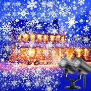 Snowflake Projector Lights SW-TY-002: Dynamic, Waterproof, Remote-Controlled Hol