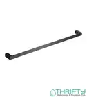 PLD Platinum Single Towel Rail 800mm Matt Black PSMBSTR800
