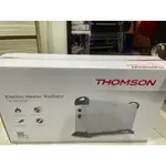 全新未使用-THOMSON 方形盒子對流式電暖器