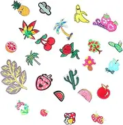 CIMAXIC 24pcs Cartoon Animal Embroidery Applique Patches DIY Clothing Bags Hats Repair Decoration Stickers for Personal Style and Unique Designs