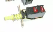10A 250V Push Button Latching SPST Switch, locking Panel-Mount maintained 2pin