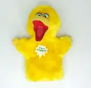 Big Bird 12” Hand Puppet Vintage 1980s Applause Sesame Street Muppets #14056