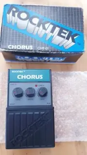 Rocktek Chorus foot pedal Guitar CHR-01