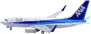 Pre-Built Model Aircraft 16CM Scale Finished Model Collectible Aircraft 1/200 for ANA B737-700 JA06AN Flap Version Airplane Miniature Miniature Airplane Model