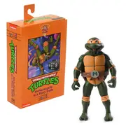 NECA Teenage Mutant Ninja Turtles VHS Ultimate Michelangelo 7 inch Action Figure