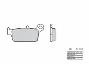 Brembo S.p.A. Off-Road Sintered Metal Brake pads - 07HO26SX