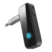 Bluetooth 5.0 Adapter 3.5mm Jack Wireless Transmitter Receiver for Car TV PC
