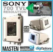 Reversing Monitor Camera Left Blind Spot White LED 700 TVL For Trucks Caravans