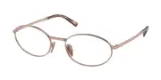 Prada PR A57V ZVF1O1 Women’s Glasses Gold Size 53 - Private Health Rebate - Blue Light Block Available