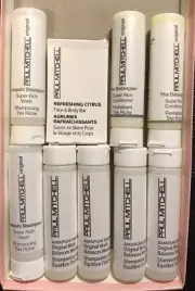 NEW Paul Mitchell Travel Size Set 6 Shampoo~2 Conditioner~ 1 Bath/Facial Bar