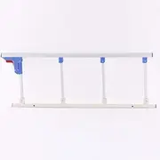 Foldable Bed Rail Safety Side Guard for Elderly Adults Assist Handle Handicap Bed Railing Hospital Metal Grip Bumper Bar