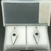 2PCS/1BOX VNMG160404 CBN VNMG160408 HRC60 of super hard boron nitride CBN blades