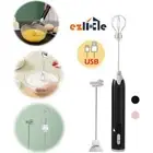 USB Rechargeable Electric Egg Beater Stirrer Milk Frother Drink Foamer Mixer AU
