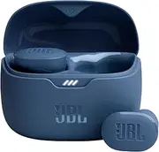 JBL Tune Buds, JBL Pure Bass Sound, Bluetooth 5.3 with LE audio support *, Active Noise Cancelling with Smart Ambient, 4-Mic technology for Crisp, Clear Calls, Up to 48 hours of battery life, Blue