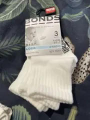 Bonds Baby Socks 0-6m (00-1 Shoe Size) Freepost Acc244